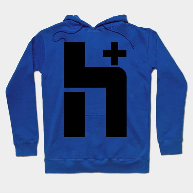 H Plus #1 Hoodie by TranshumanTees